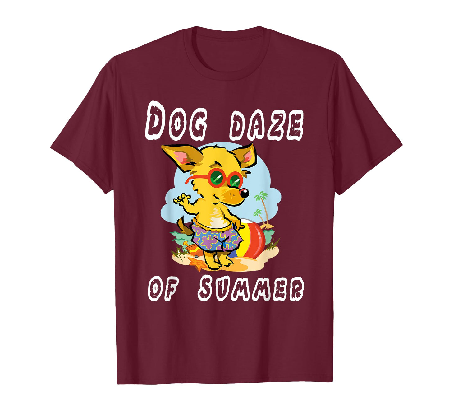 Funny Dog Daze of Summer T-Shirt