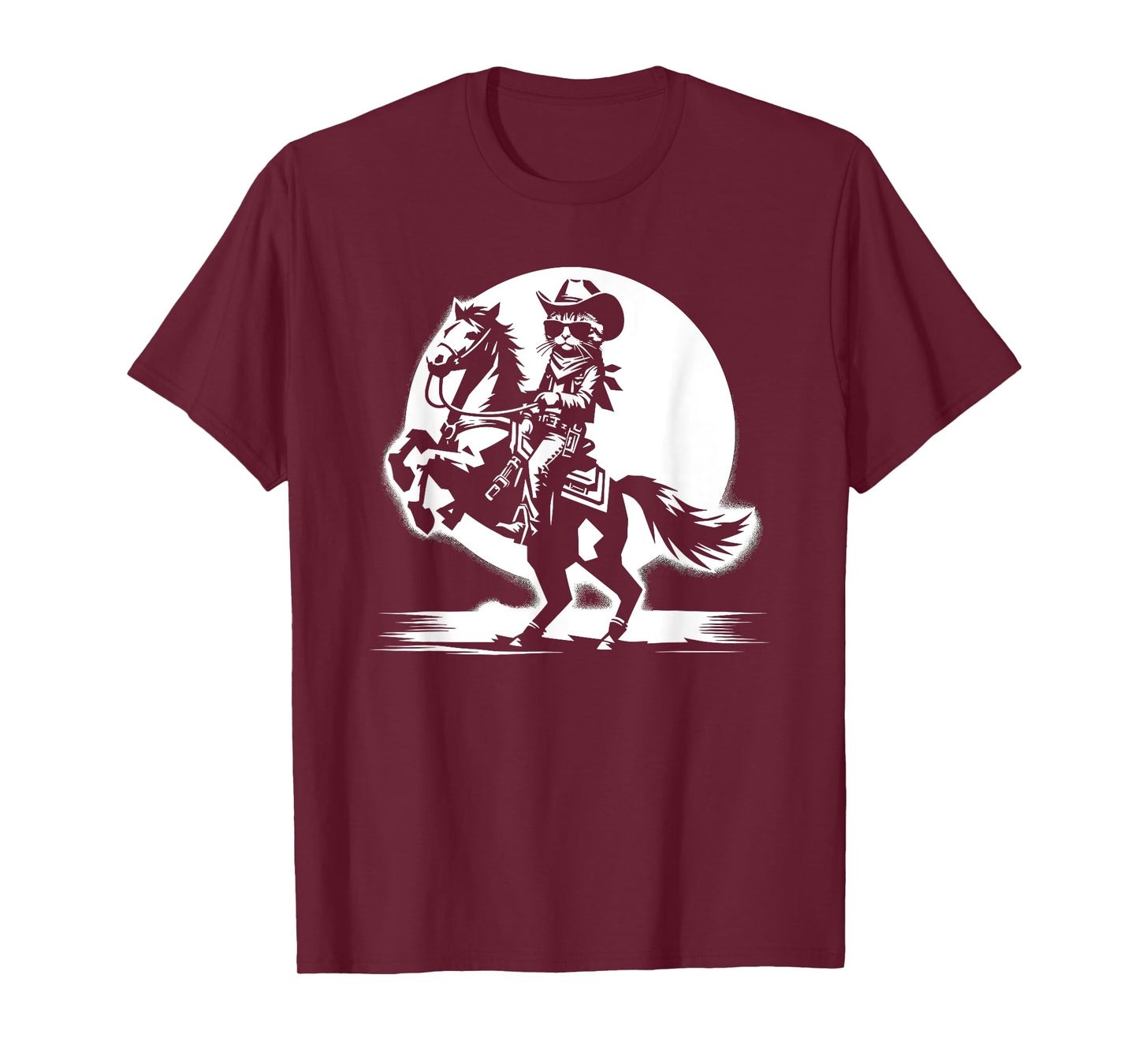 Cat Cowboy Cowgirl Country Western Meowdy Funny Cat T-Shirt