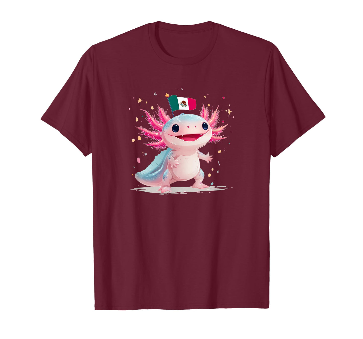 Mexican Axolotl Costume for Boys and Girls T-Shirt