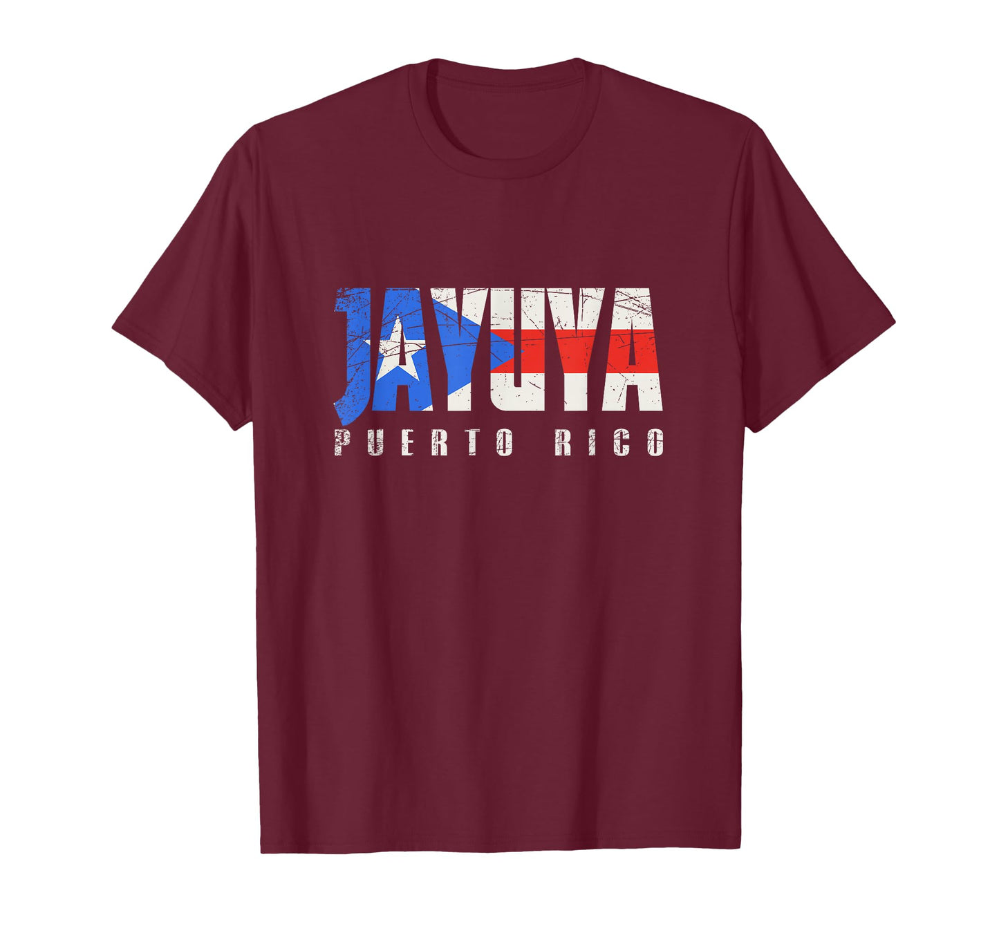 Jayuya Puerto Rico, Puerto Rican flag T-Shirt