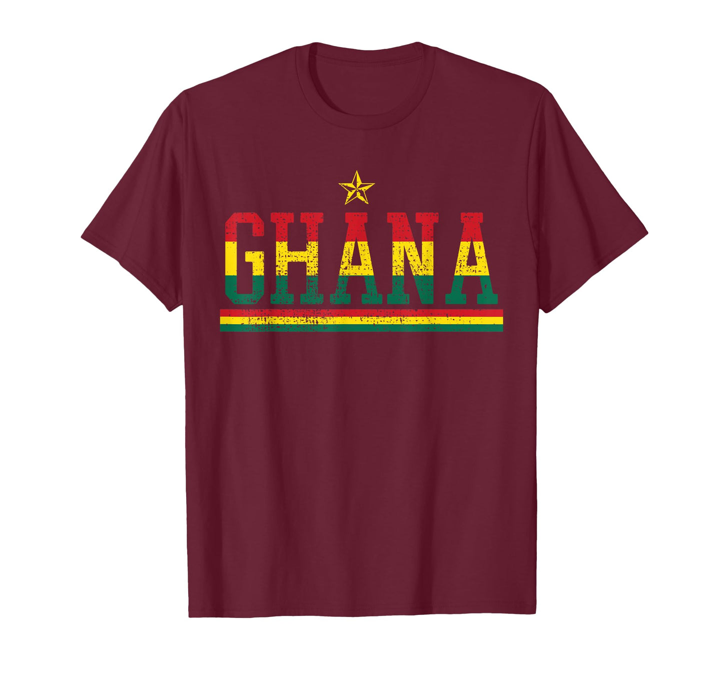 Ghana Country Flag Ghanaian Pride T-Shirt