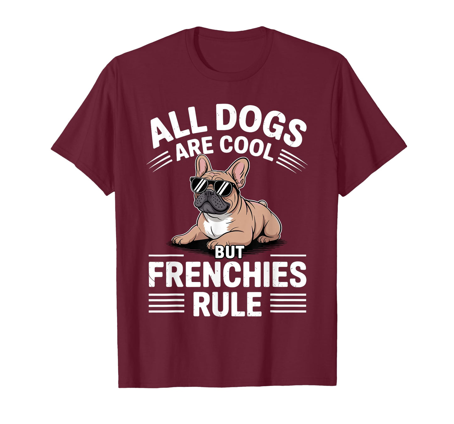 Cool French Bulldog Art for Men Women Kids Frenchie Lover T-Shirt