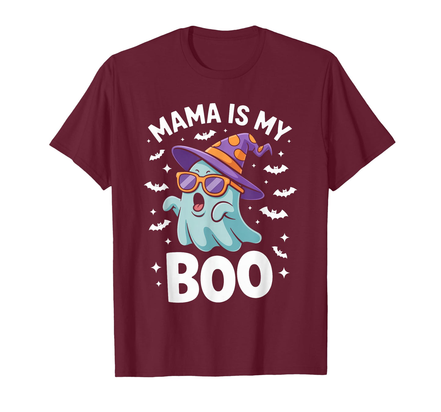 Groovy Mama Is My Boo Halloween Toddler Boys Girls Kids T-Shirt