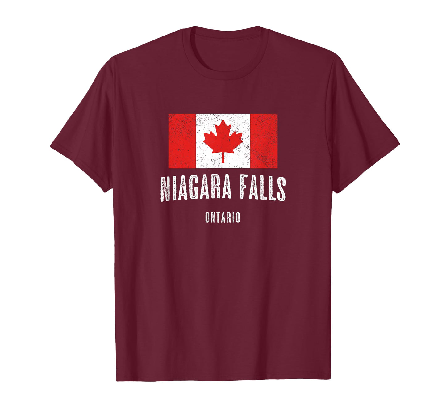 Niagara Falls Canada Canadian Flag Souvenir T-Shirt