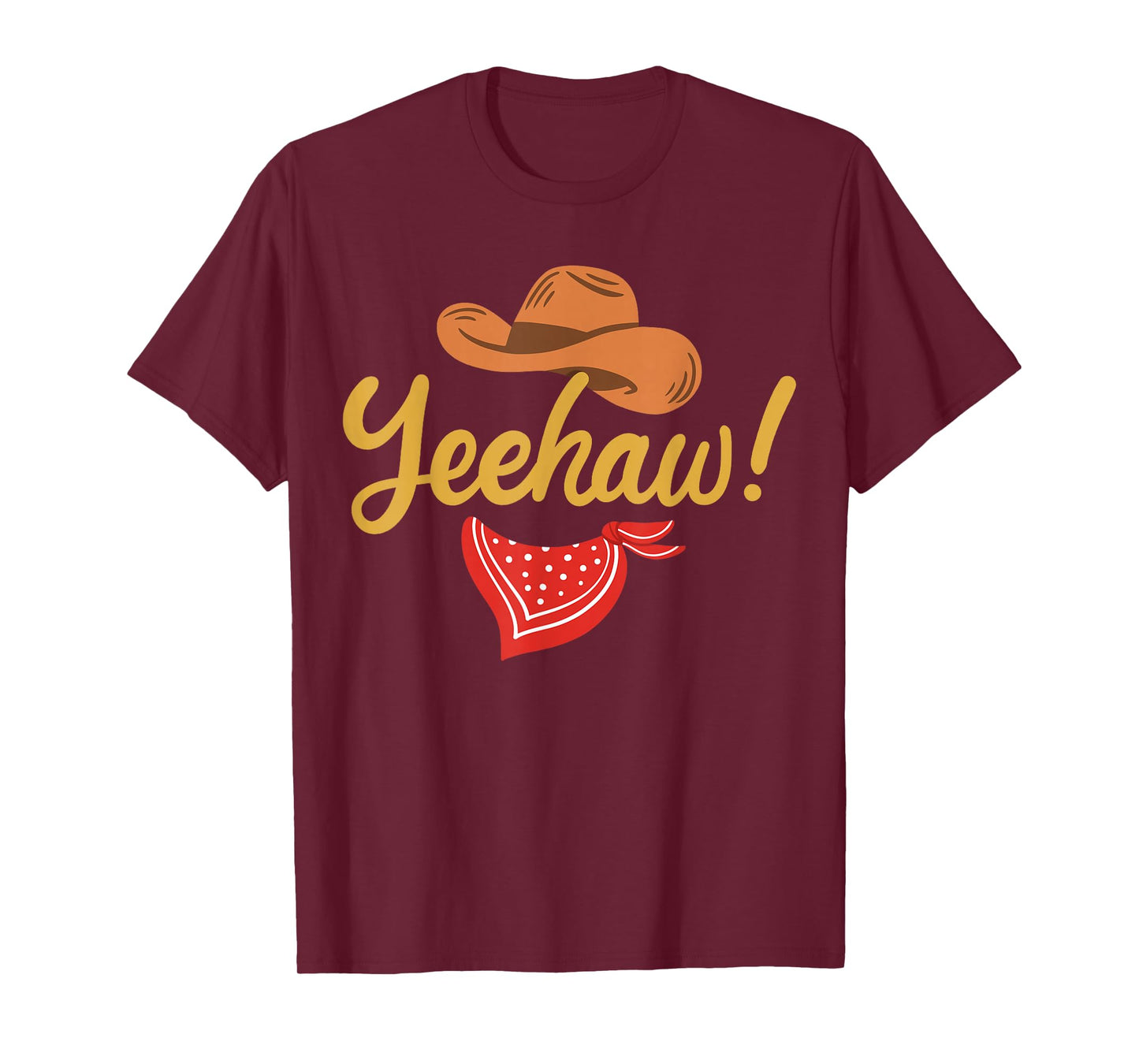 Yeehaw Cowboy Cowgirl Western Country Rodeo T-Shirt