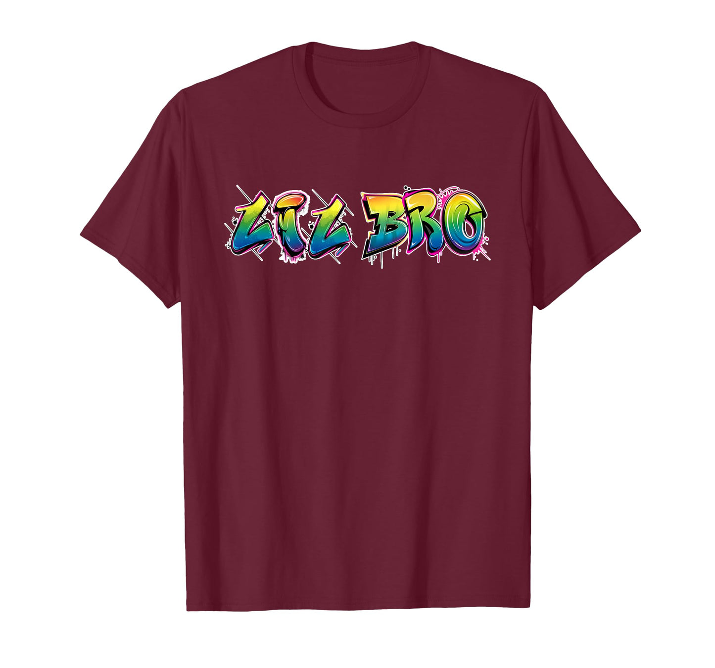 Airbrush Graffiti Brother Lil Bro Street Artist T-Shirt