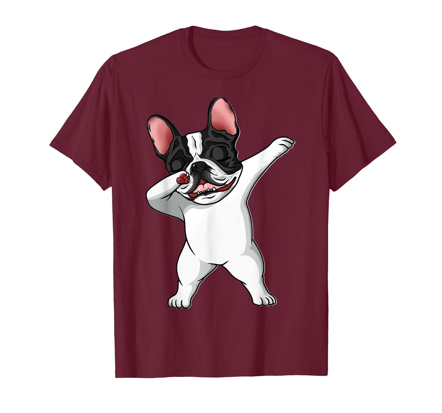 The Brindle Pied Frenchi dabbing french bulldog Lover Gift Men Women Girls Kids T-Shirt