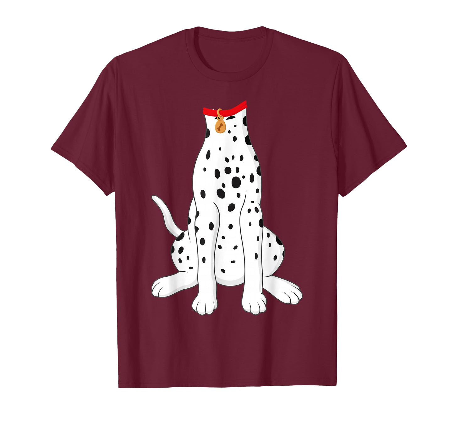 Dalmatian Shirt Adult Men Women Kids Dalmatian Costume T-Shirt