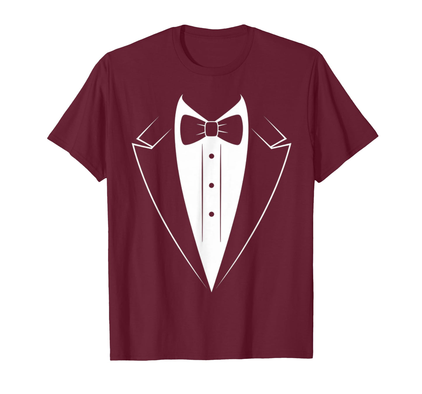 Funny Bow Tie Tuxedo Costume Formal Party for man T-Shirt