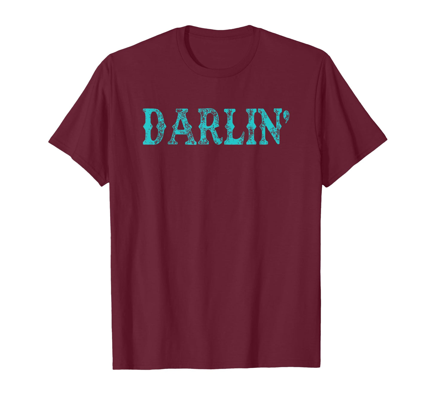 Darlin’ Western Graphic Distressed Vintage Cowgirl Country T-Shirt