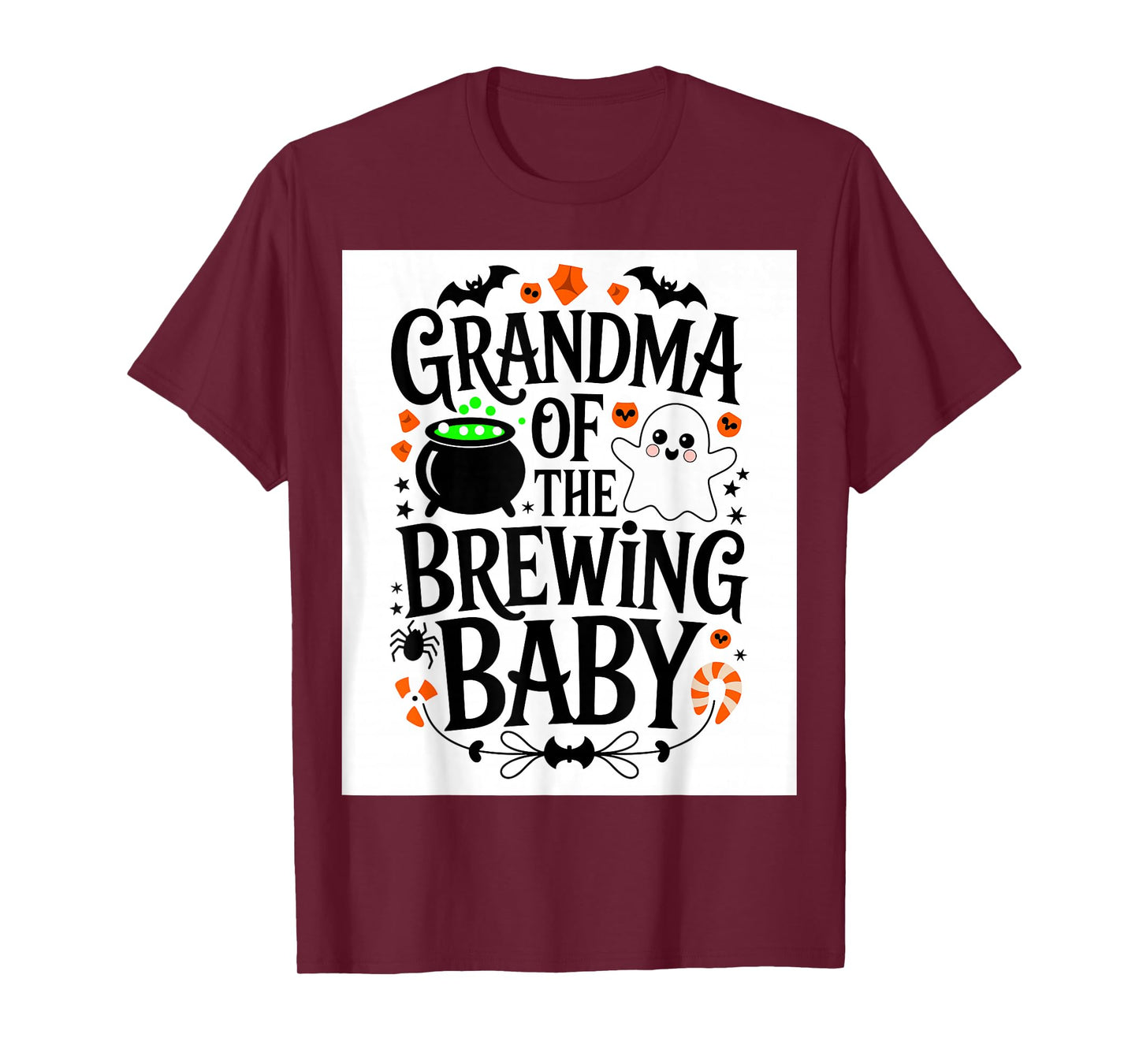 Grandma of The Brewing Baby T Shirt Halloween Brewing T-Shirt