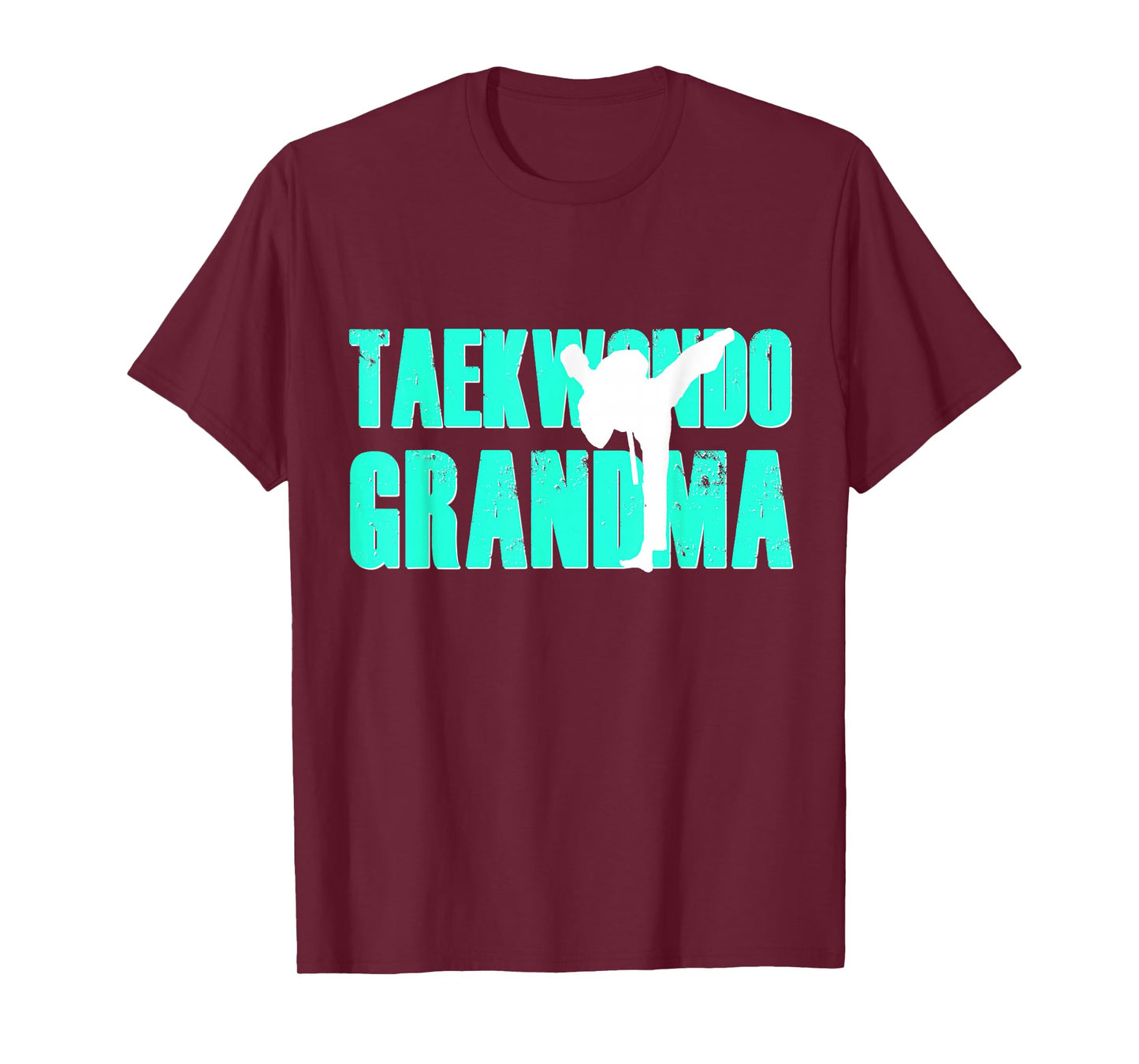 Taekwondo Grandma Shirt Martial Arts Gift Mimi Grandson Boy T-Shirt
