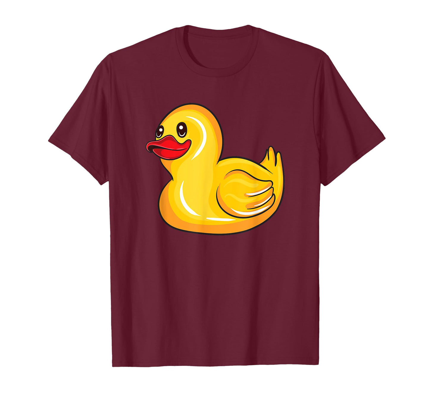 Cute Rubber Duck Gift For Toddlers Men Women Funny Duckling T-Shirt