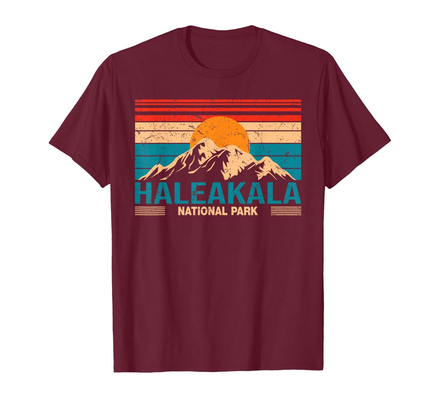 Hawaii | Maui Hiking - Vintage Haleakala National Park T-Shirt