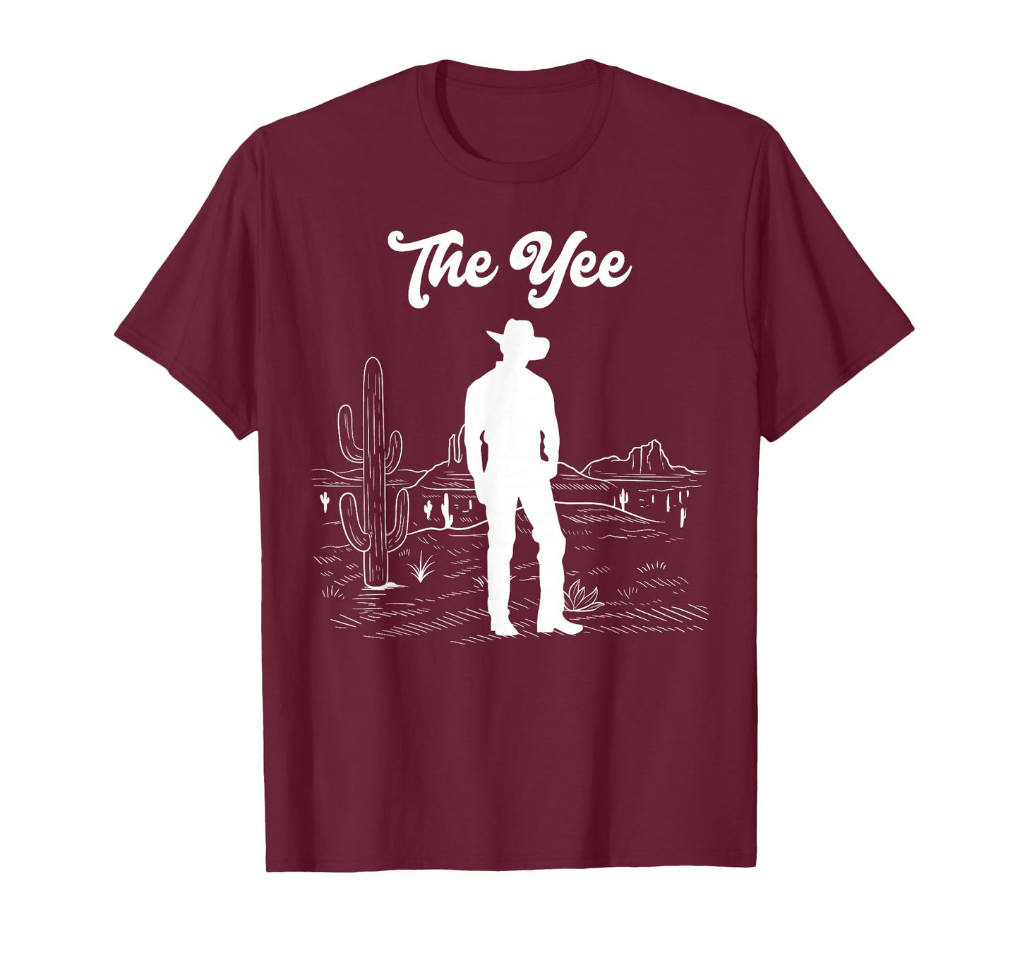 The Yee Country Matching Couple Cowboy Cowgirl Rodeo T-Shirt