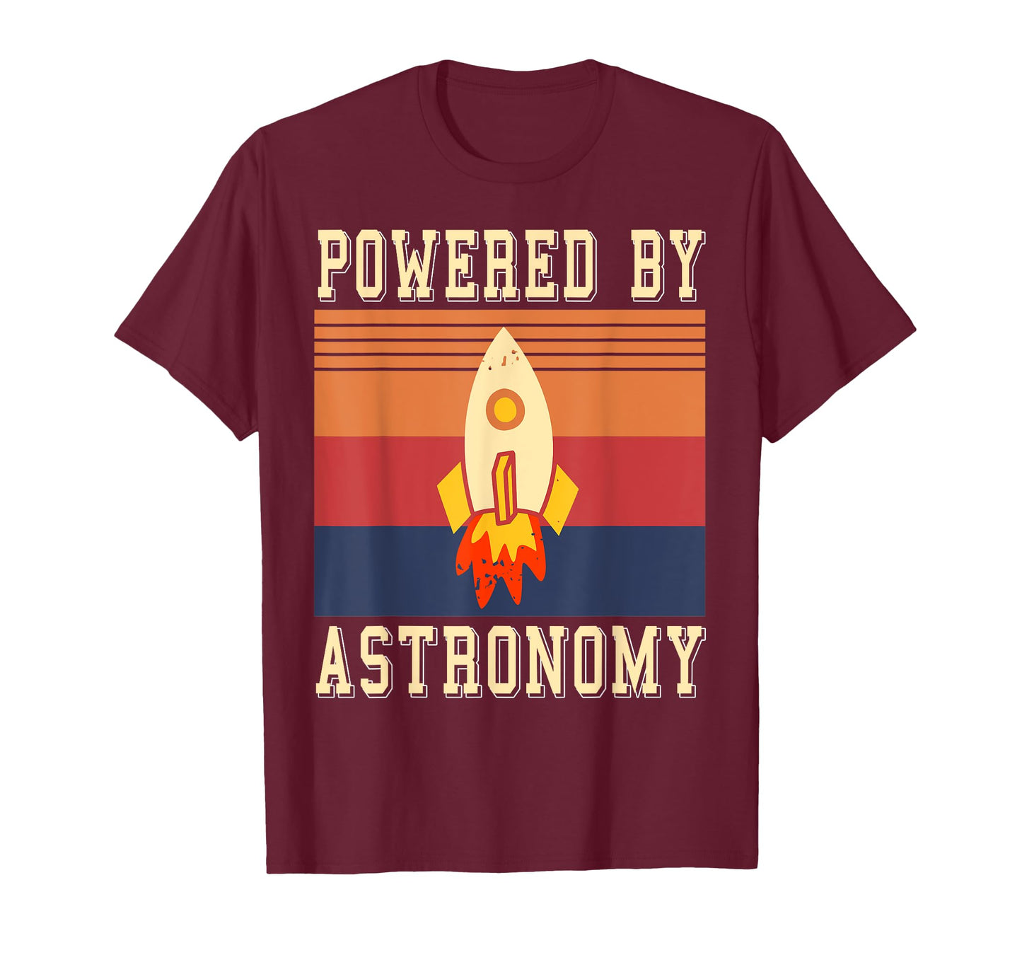 Powered by Astronomy Space Rocket Explorer T-Shirt