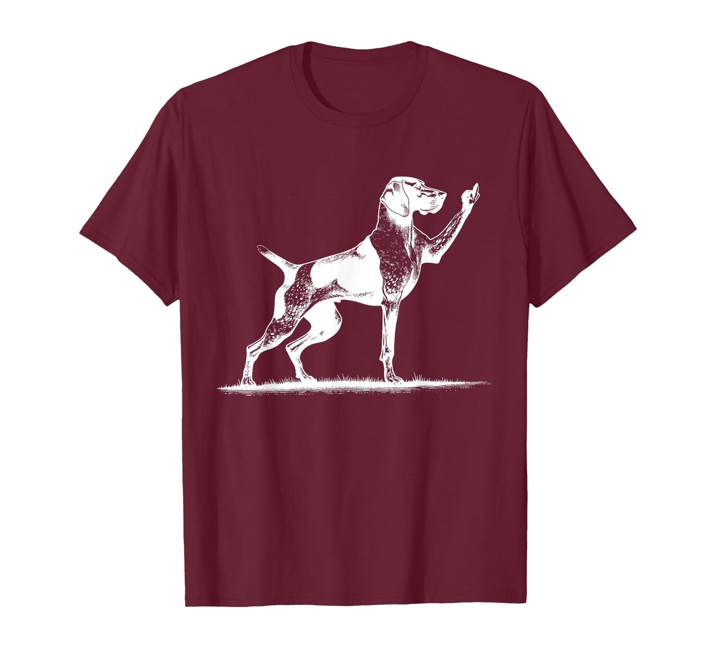 Rude Pointer Dog Asshole German Shorthaired Pointer Dog T-Shirt