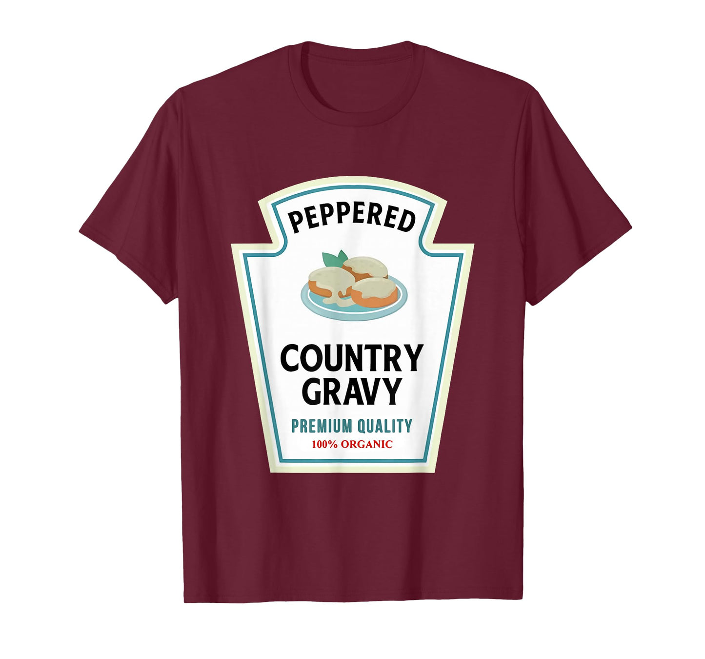 Cute Group Condiments Family Halloween Costume Country Gravy T-Shirt