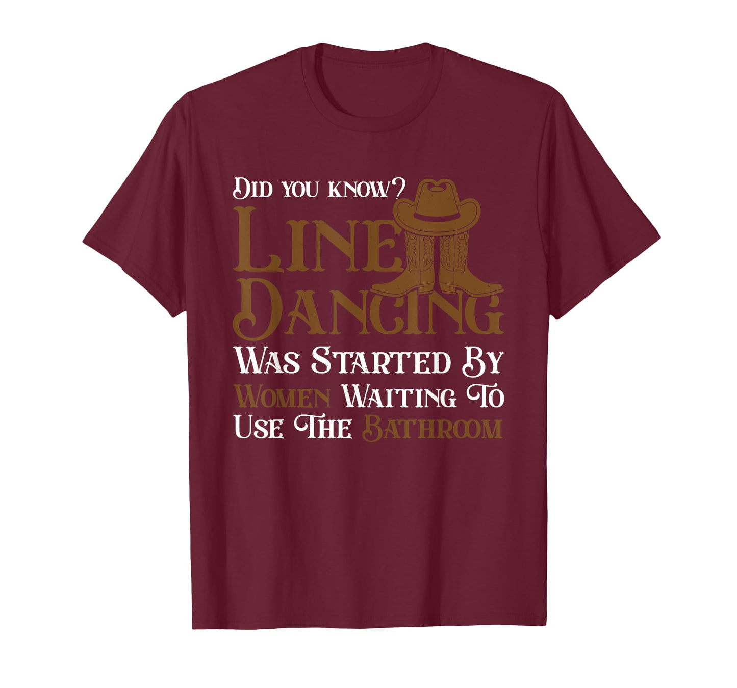 Western Line Dance 5678 Funny Line Dancing T-Shirt