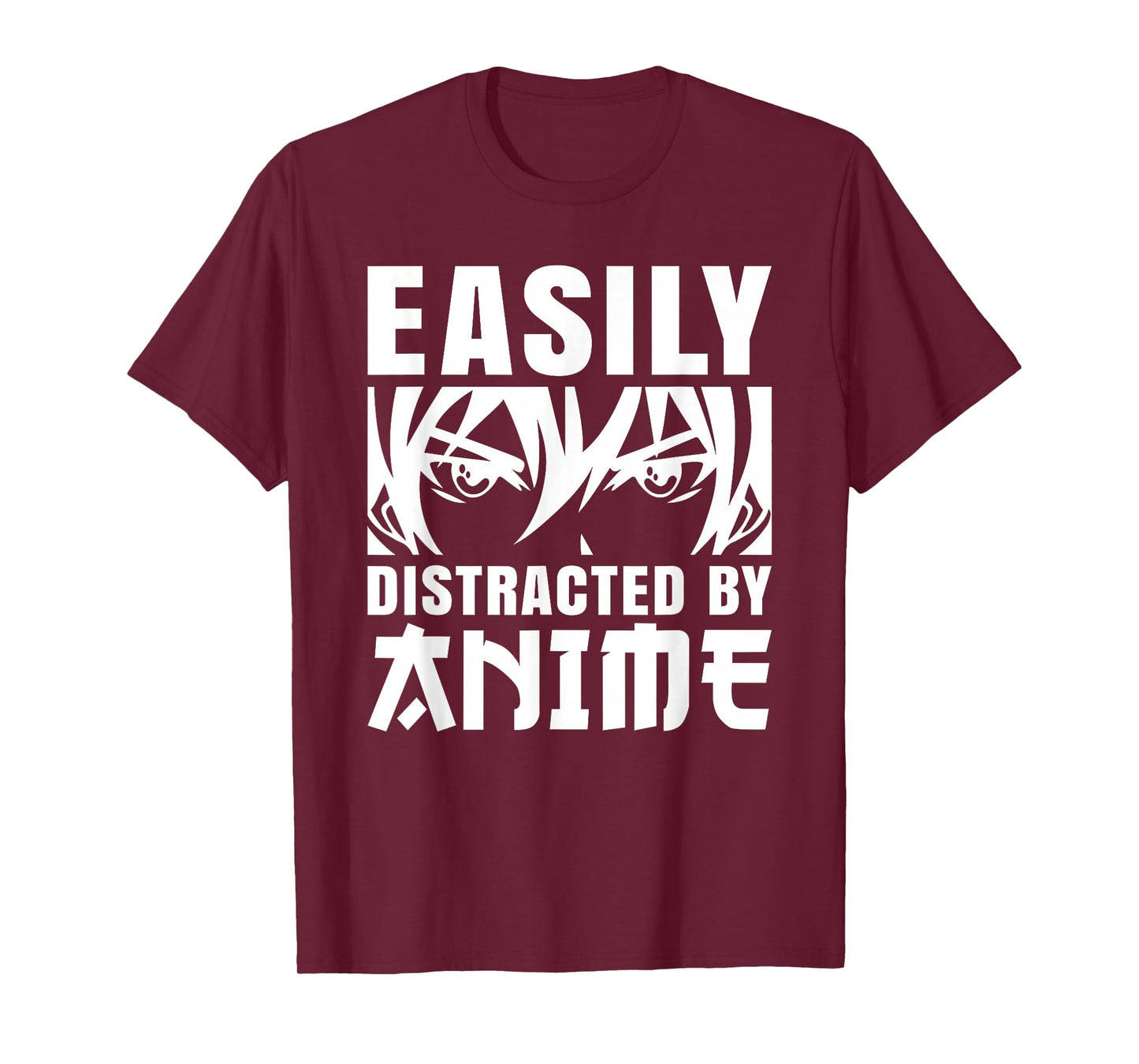 Easily Distracted By Anime Otaku Manga Anime Men Boys Kids T-Shirt