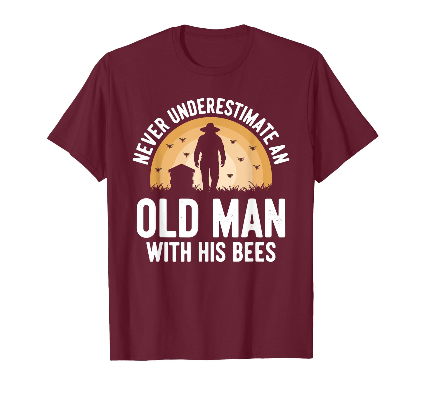 Beekeeper Quote Beekeeping Bee Hive Honeybee for Men T-Shirt