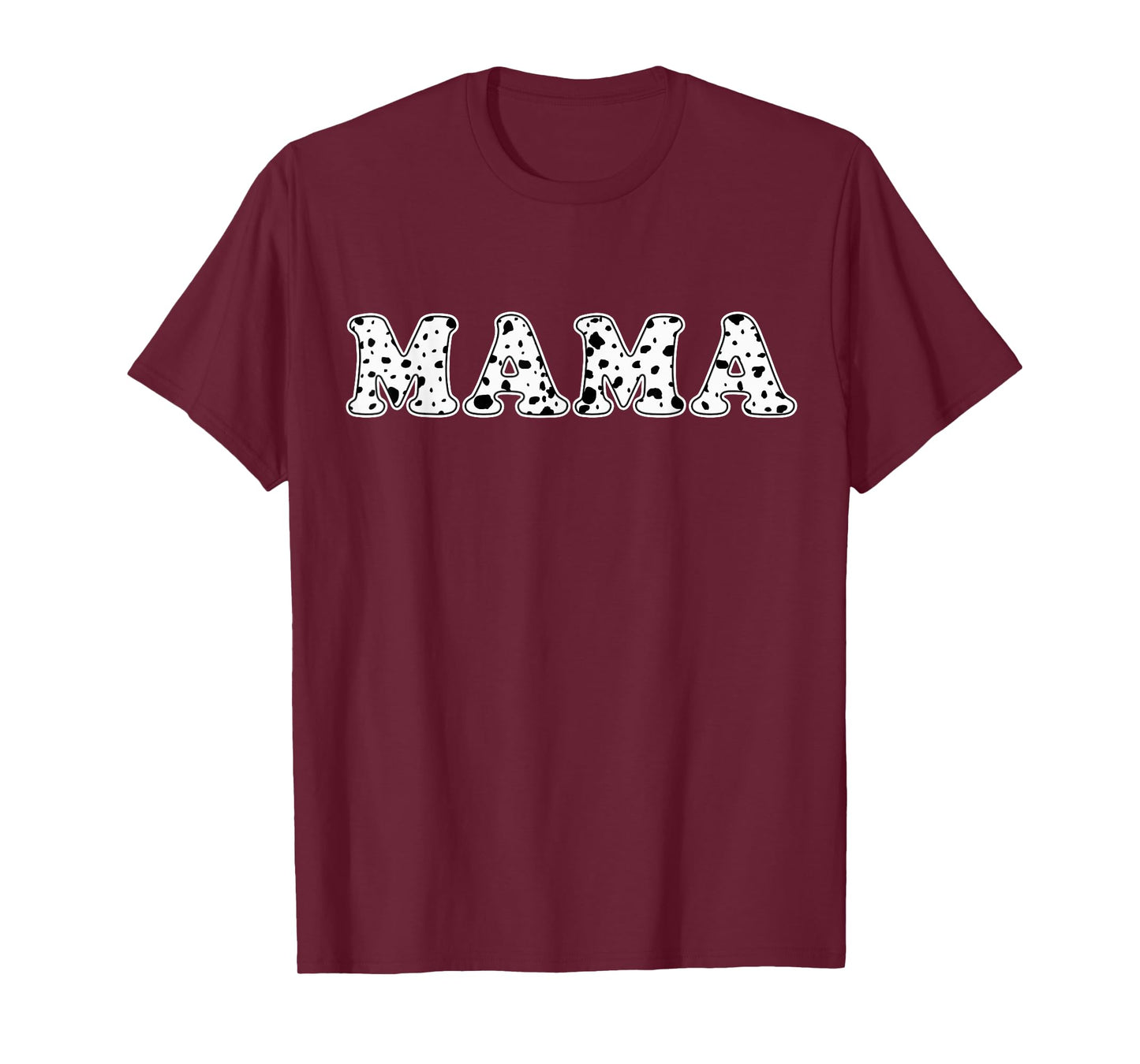 Dalmatian Mama Dalmatian Spots Print Matching Birthday T-Shirt