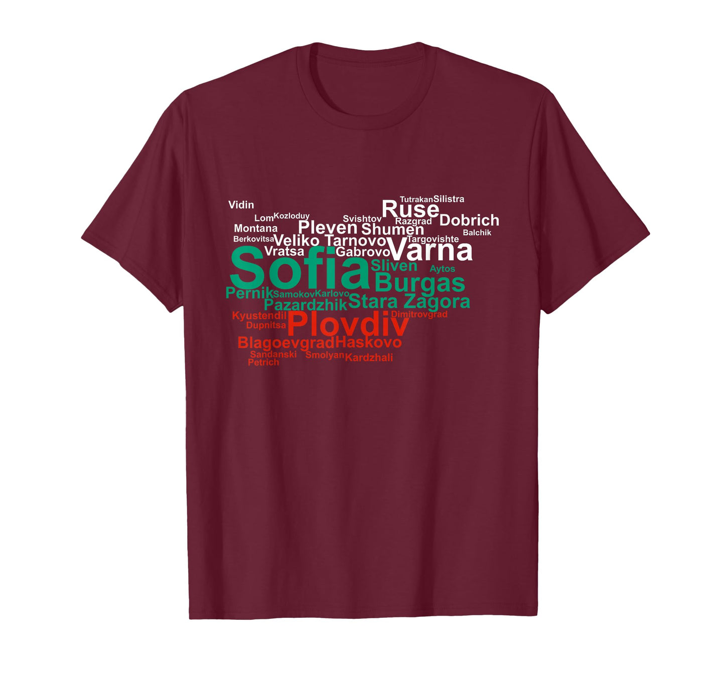 Bulgaria flag, Sofia Bulgaria flag, travel Bulgaria T-Shirt