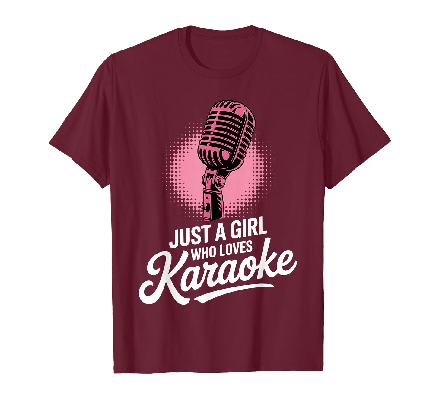 Cool Karaoke Art for Women Girls Singing Music Karaoke Lover T-Shirt