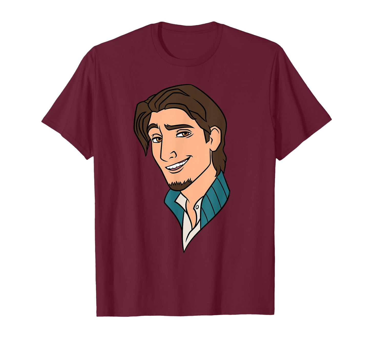 Disney Tangled Flynn Rider Big Face Costume T-Shirt