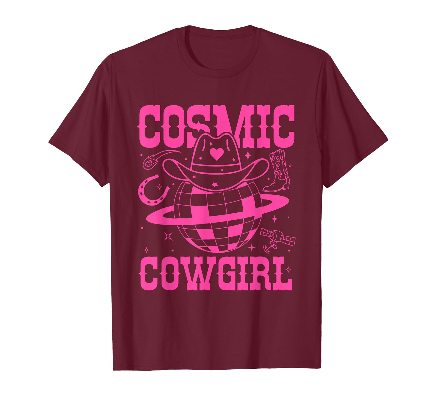 Cosmic Space Cowgirls Shirt Bachelorette Party Rodeo Girls T-Shirt