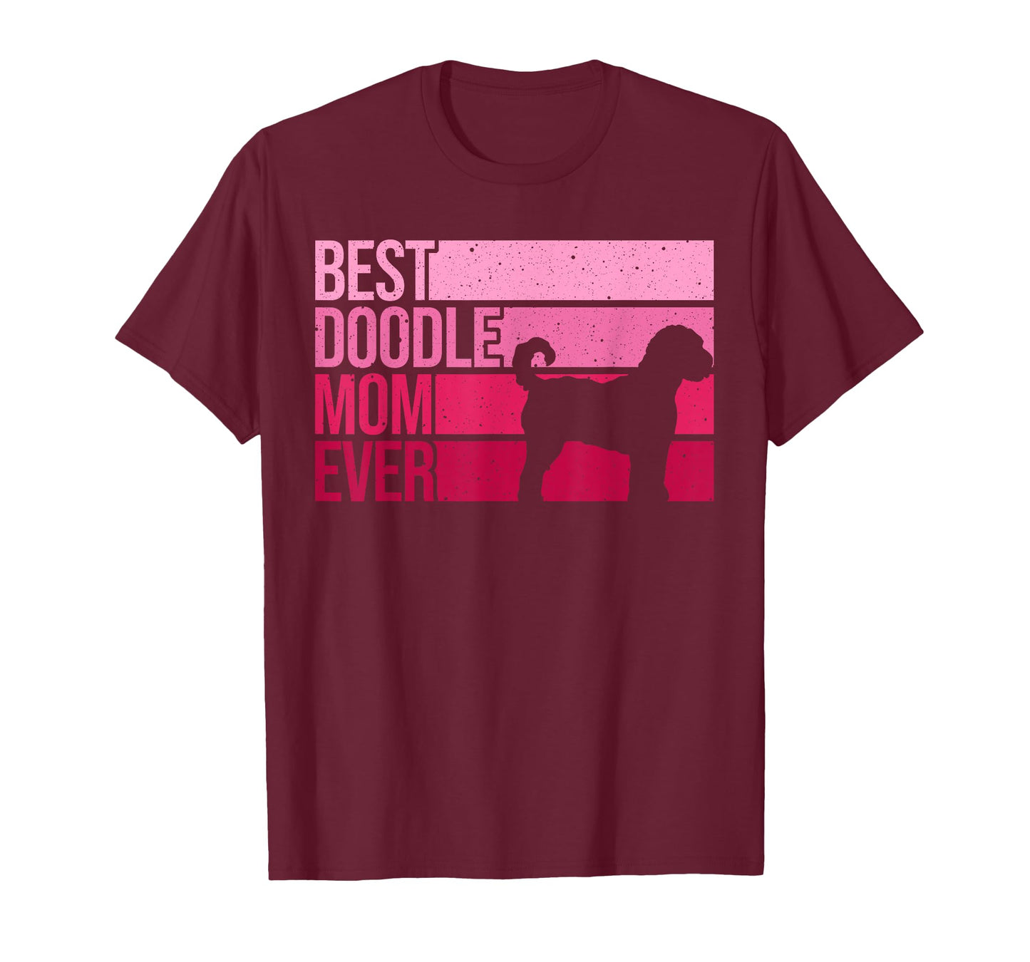 Cool Doodle Mom Art Women Girl Aussiedoodle Goldendoodle Dog T-Shirt