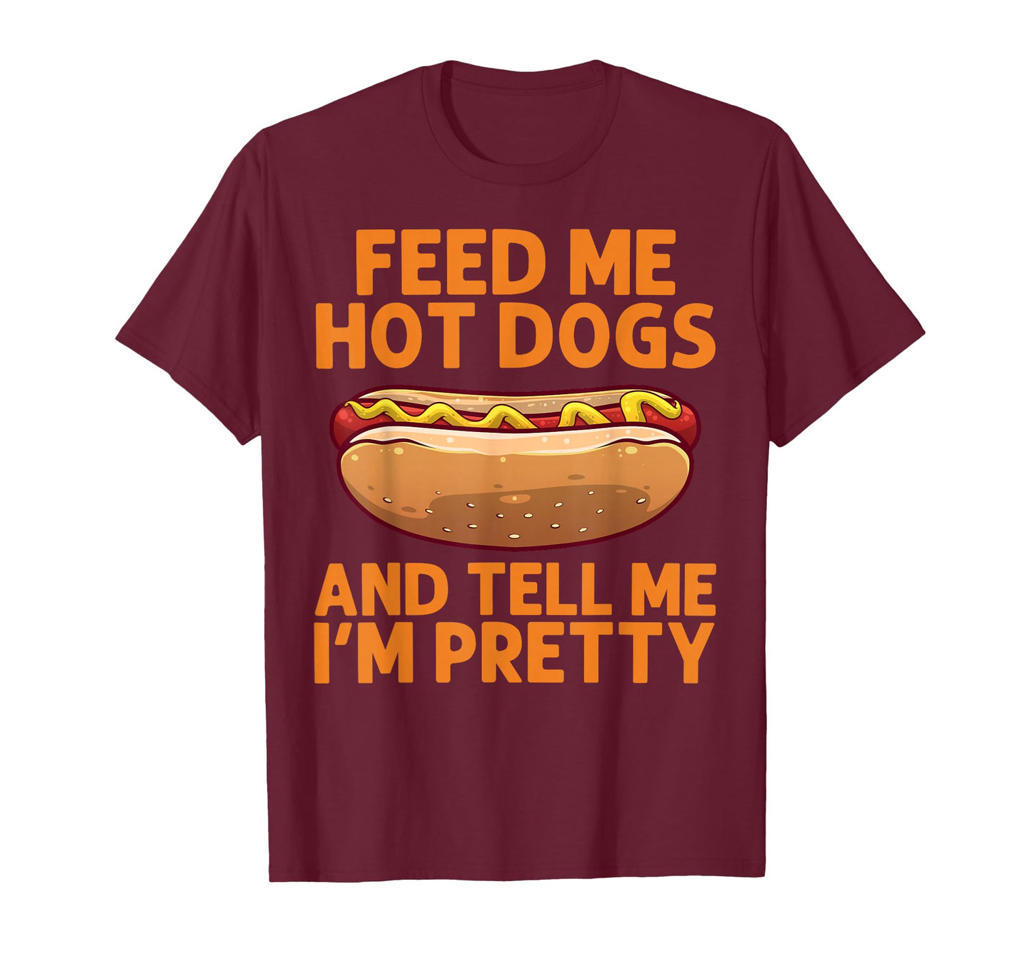Funny Hot Dog Art for Men Women Kids Hot Dog Stand Hot Dog T-Shirt