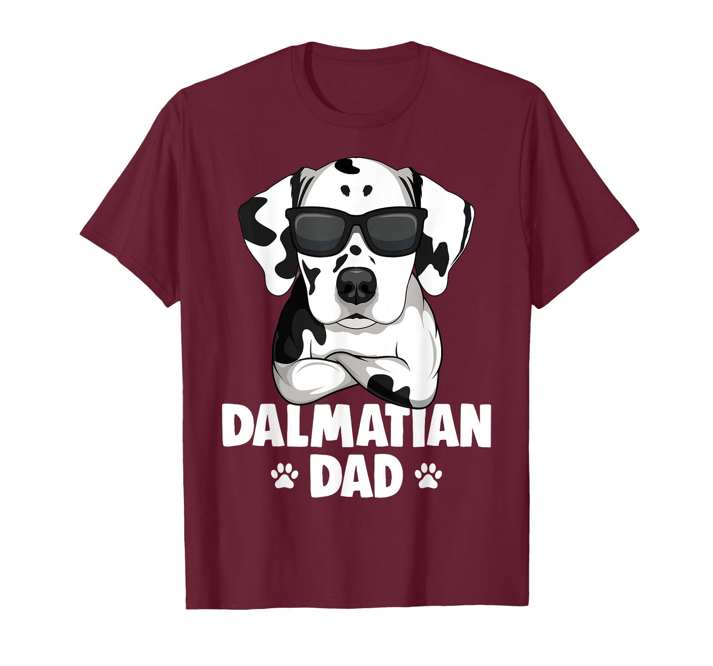 Dalmatian Dog Dad T-Shirt for Men
