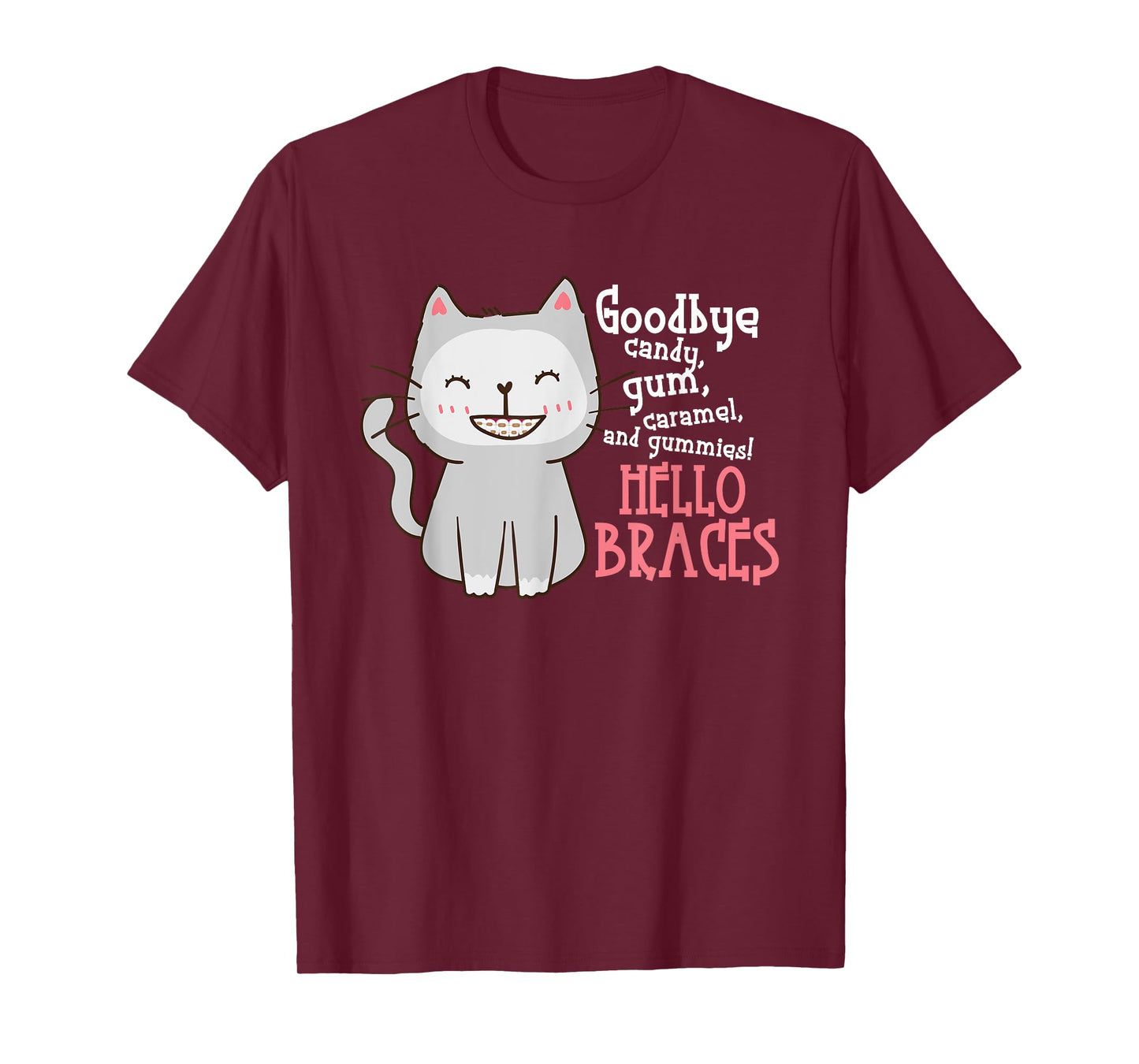 Orthodontist Animal Braces Boys Girls Kids Getting Braces T-Shirt
