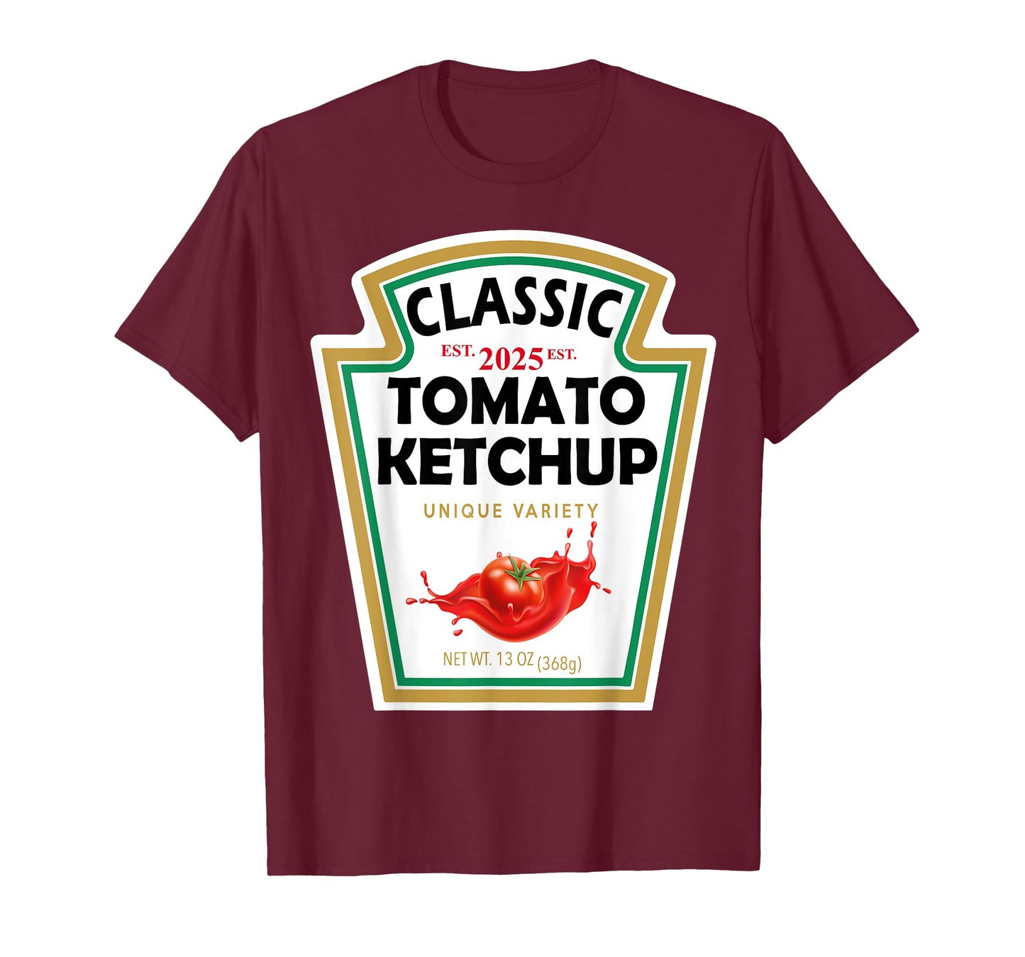 Red Ketchup DIY Halloween Costume Matching Group Ketchup T-Shirt