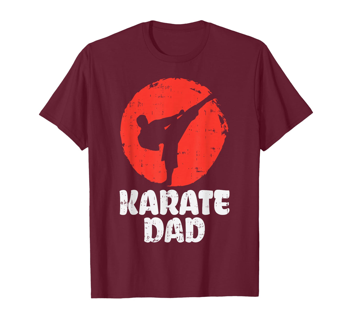 Karate Dad Fighter Japanese Martial Art Fathers Day Men Gift T-Shirt