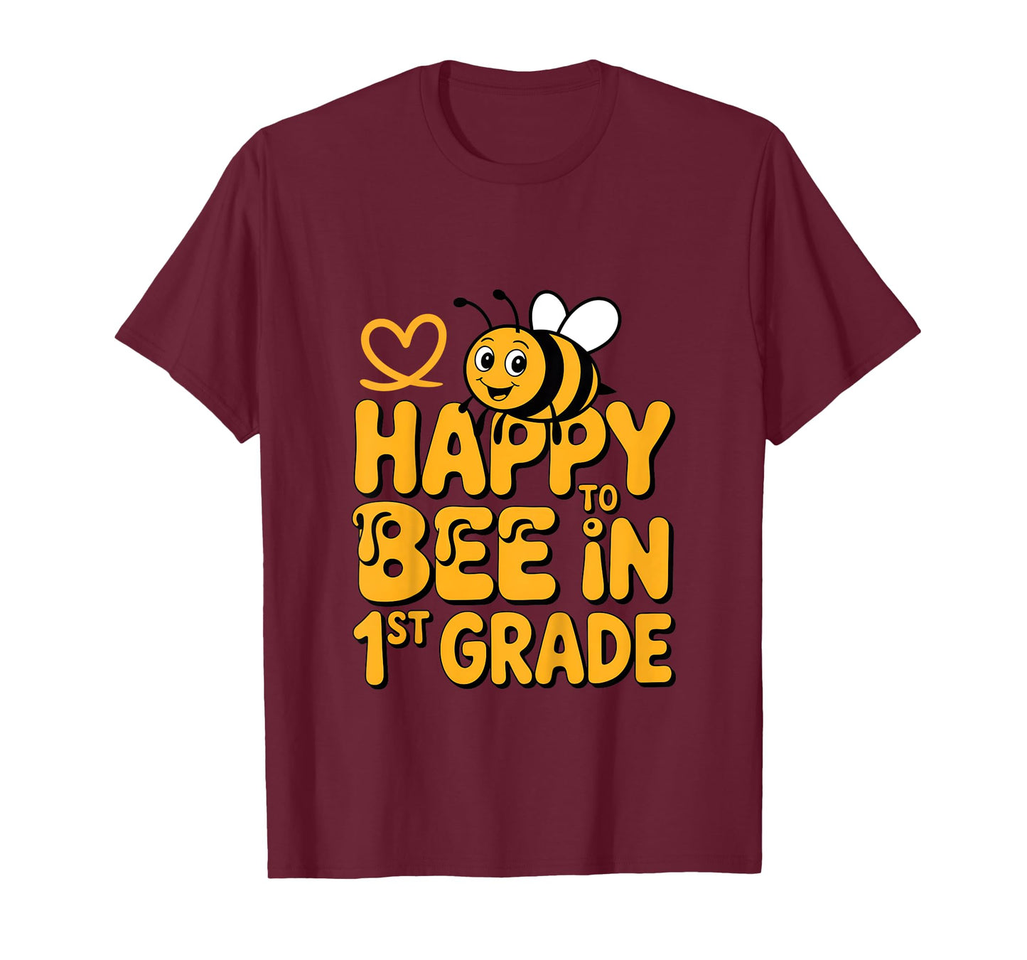 1st Grade Bee Back to School Kids T-Shirt
