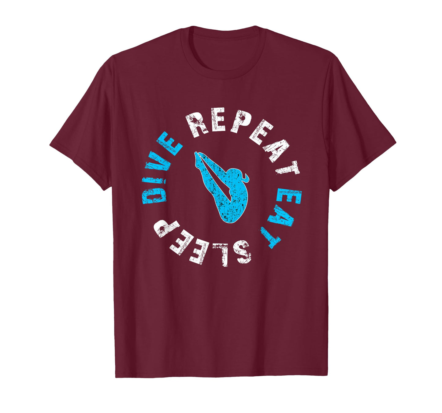 Funny Springboard Divers & Diving Board Game Girls Gift T-Shirt
