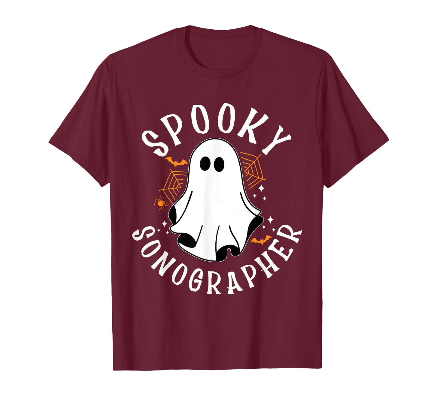 Spooky Sonographer, Halloween Sonography, Ultrasound Tech T-Shirt