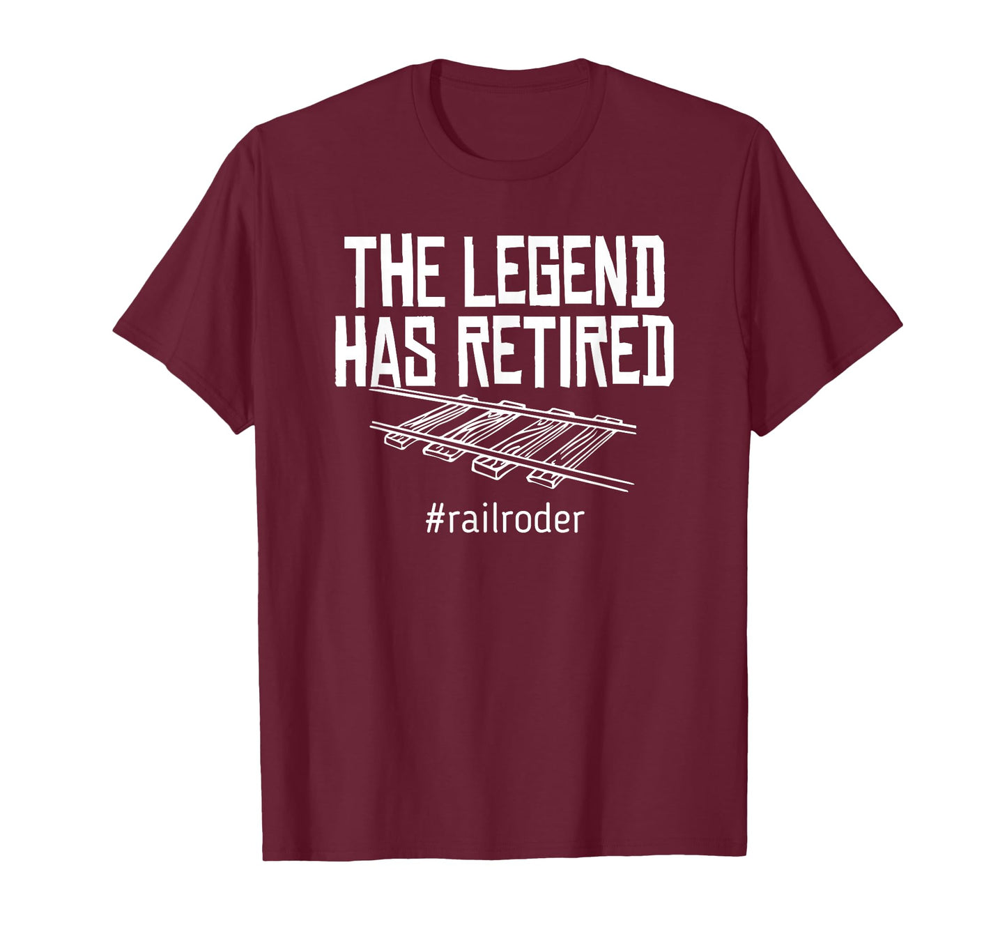 Railroad Retirement Tshirt Railroader Retirement Gag Gifts T-Shirt