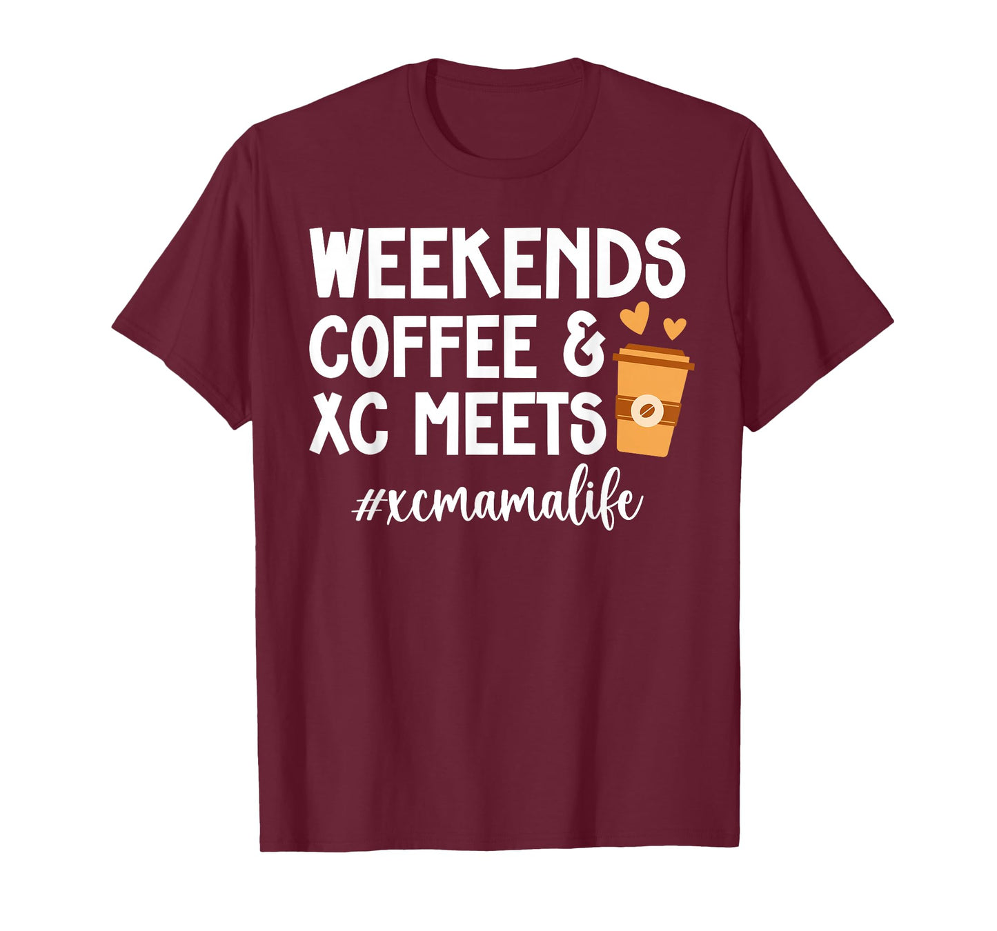 XC Mama Life Cross Country Mom Of A Cross Country Runner Mom T-Shirt