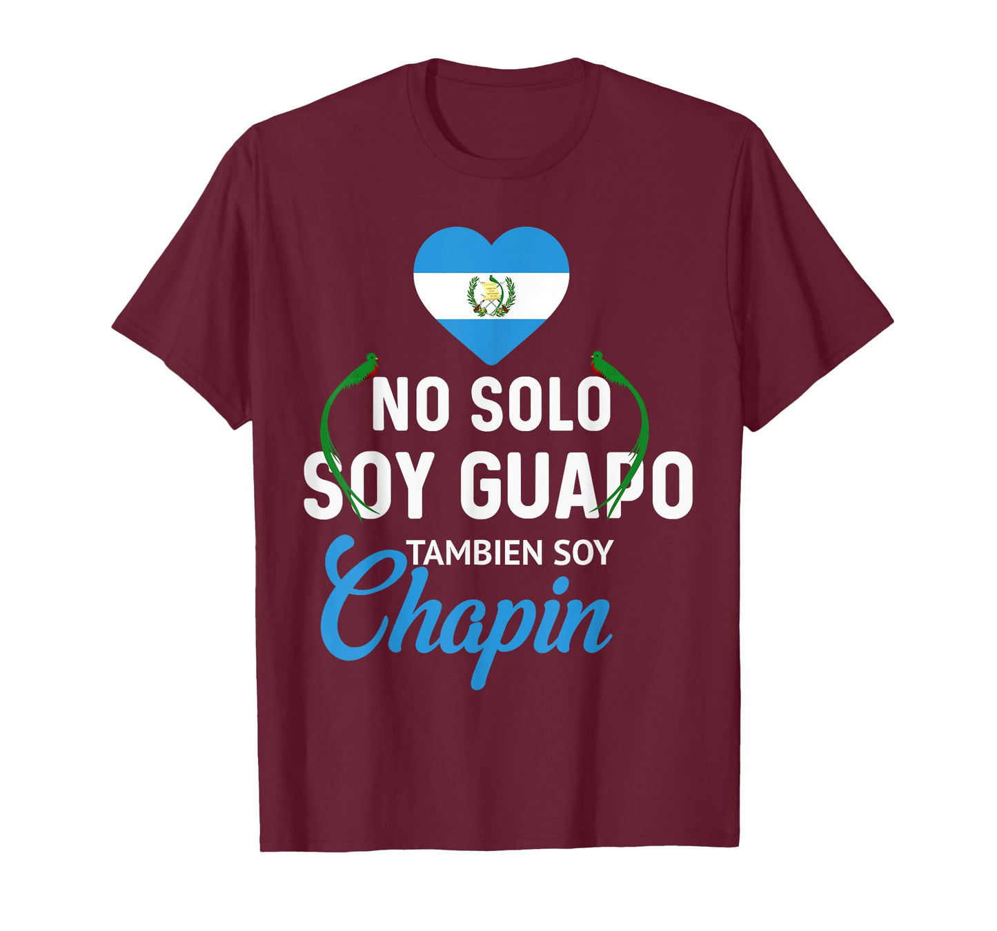 Guatemalan Flag Map Guatemala Chapin Camiseta Slang Boy Men T-Shirt