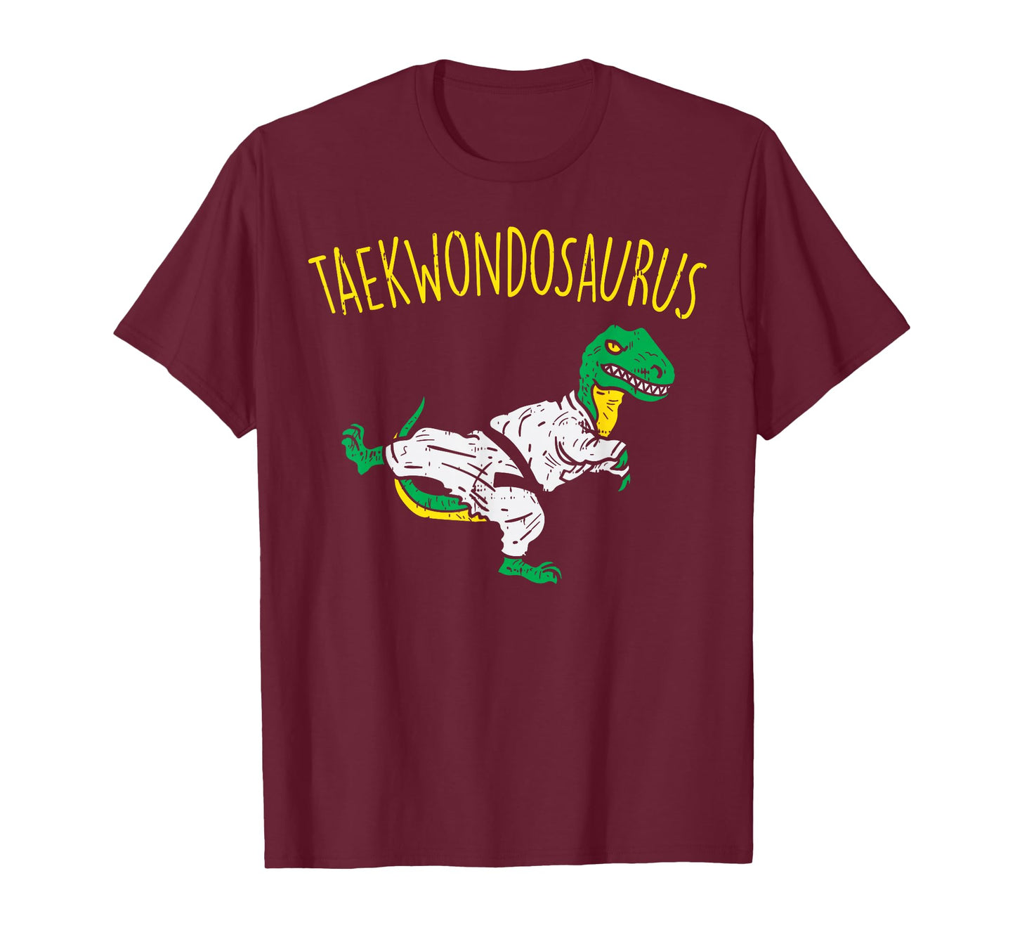 Taekwondosaurus Funny Trex Martial Arts Dinosaur Lover Gift T-Shirt