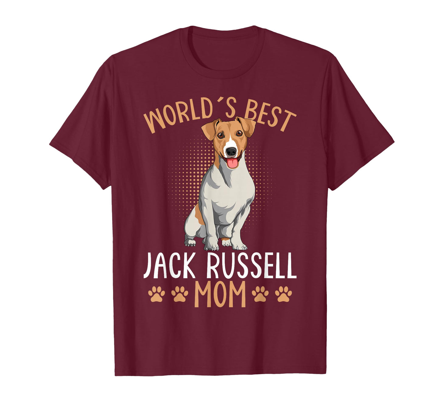 World´s Best Jack Russell Terrier Mom Dog Mama Funny Women T-Shirt