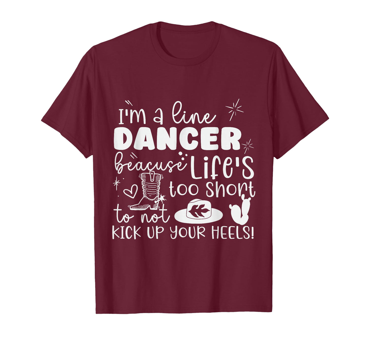 Funny Line Dance Shirt Line Dancer Quote Line Dancing T-Shirt