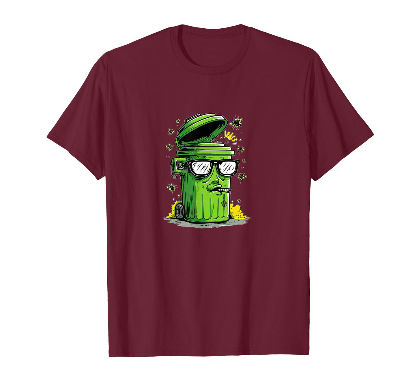 Cool Looking Green Trash Can Costume T-Shirt