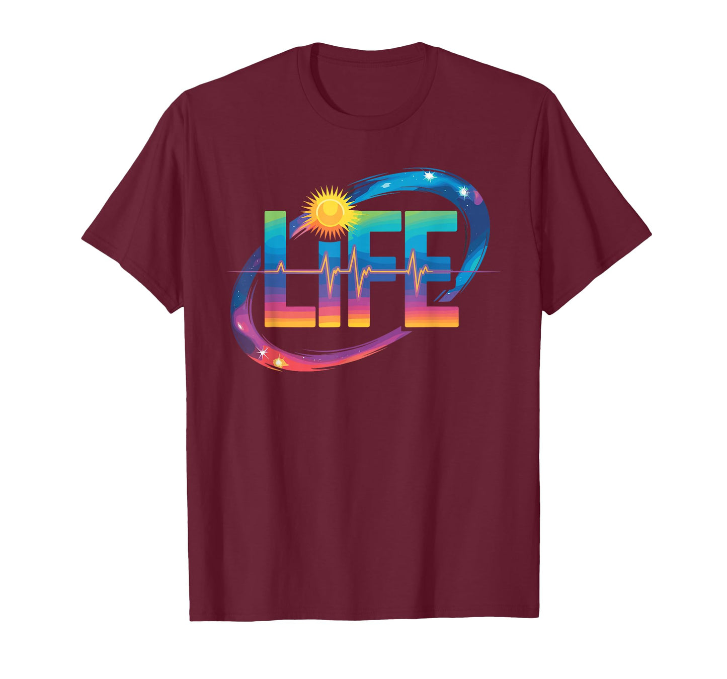 Shirt That says Life Shirt The Word Life T-Shirt