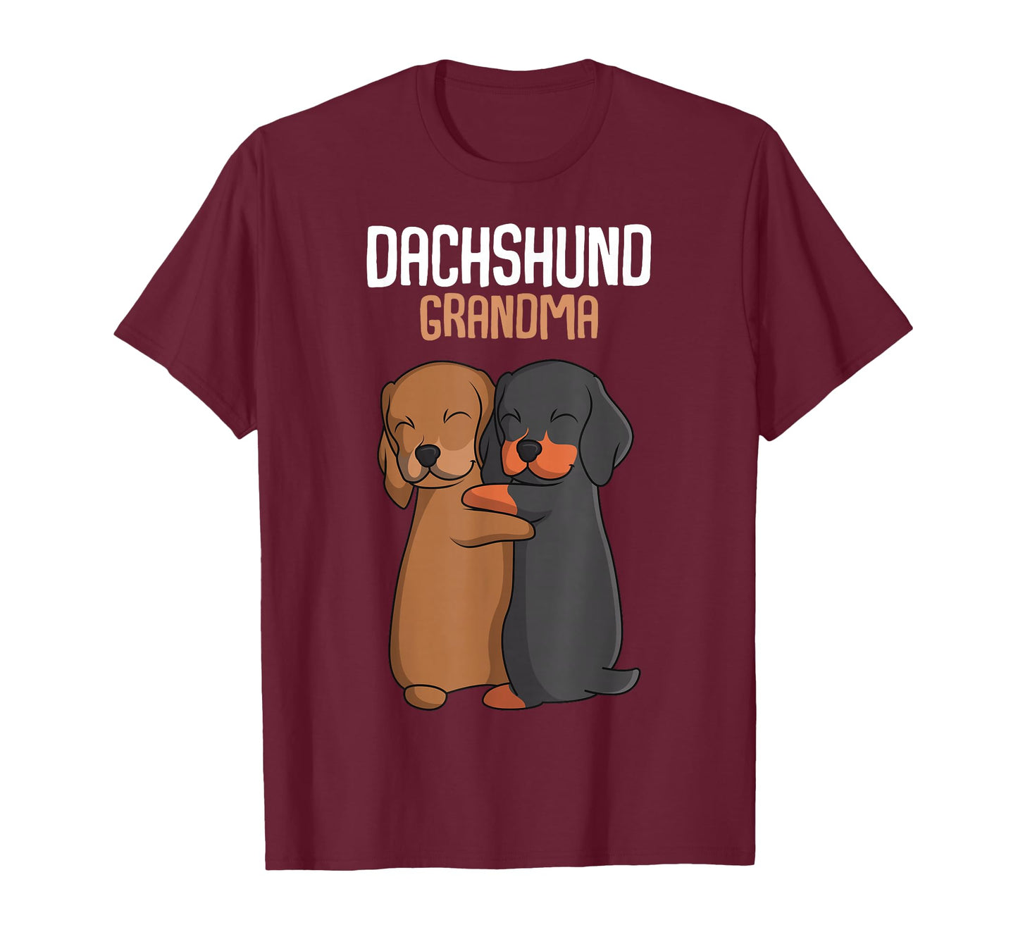 Dachshund Grandma Weenie Mom Dog Lover Women T-Shirt