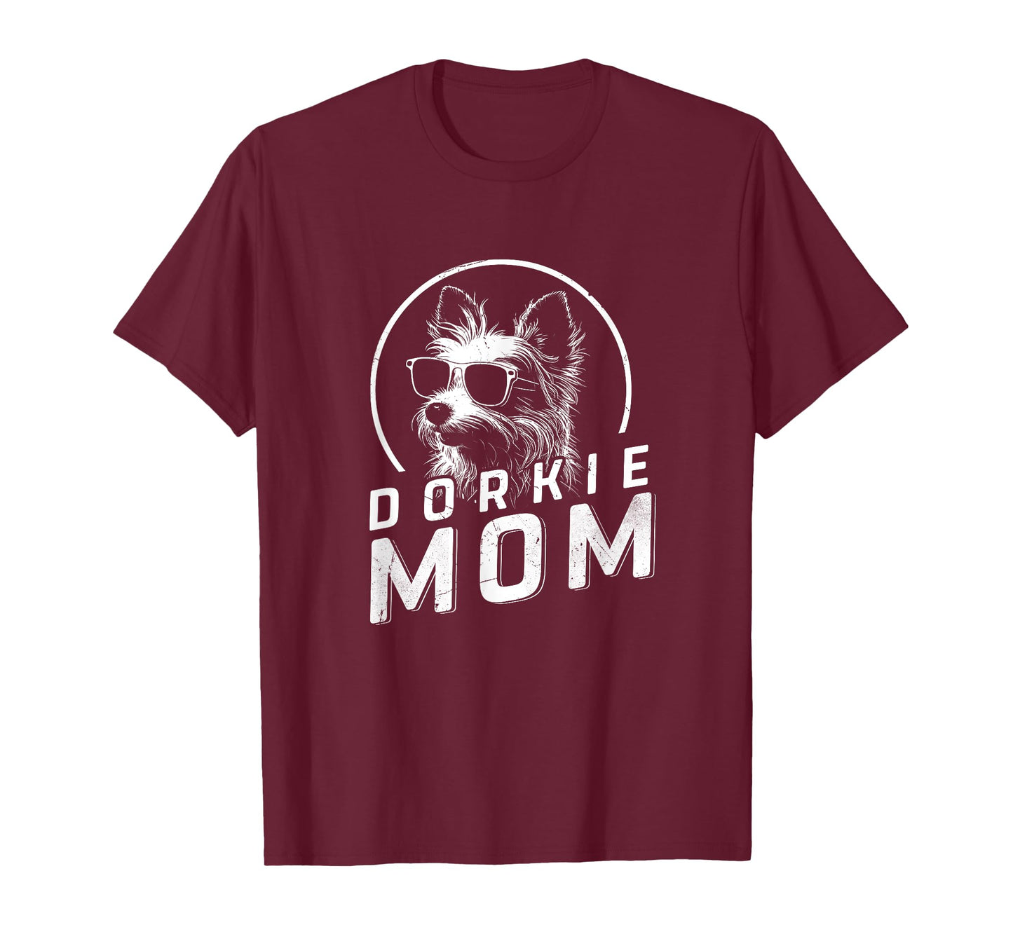 Dorkie Mom Dog Owner Gifts Women Funny Dog Mom Mothers Day T-Shirt