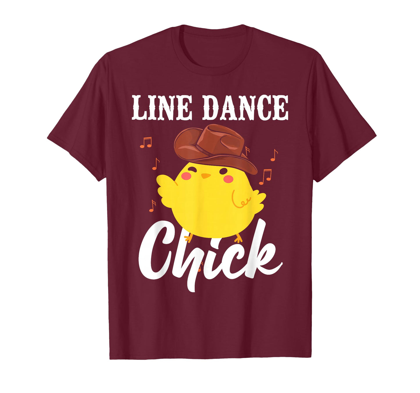 Line Dancing Dance Teacher Chicken Girl Line Dance Chick T-Shirt